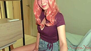 My step-mom caught me with her panties in my pocket! What a wild shower pounding after