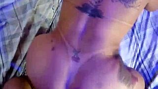 damn, two bbc guys wreck this latina's hot holes! 🔥