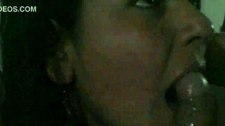 My Lover Sucks Monster Cock with Passionate Oral Skills