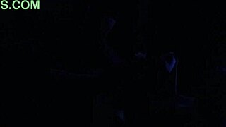 Carrie B Enjoys Blacklight Fetish Sex Scene
