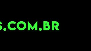 Smearing Lotion on Hot Milf