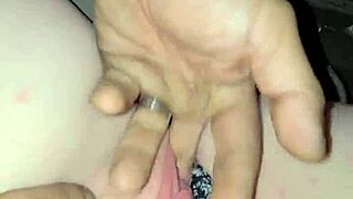 Pillow play turns outdoor with bbw fingering her pussy and tits until squirting