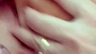 Teasing him with my ass he rips my leggings and fucks me with his fingers and cock