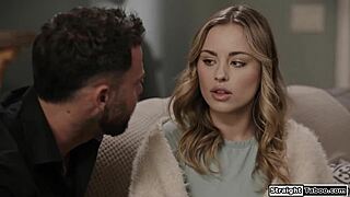 You have my organ inside you, so what's one more? Dominate with handjob and deepthroat taboo sex.