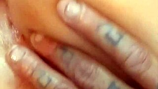 Teasing him with my ass he rips my leggings and fucks me with his fingers and cock