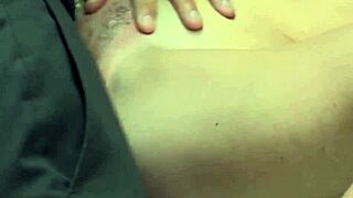 skinny milf punished with monster cock in garage