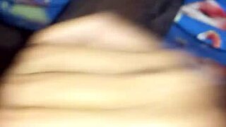 married woman caught cheating while sucking alone at home