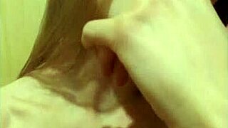 oh wow, young ukrainian blonde masturbates her tits and ass until she cums hard from anal play!