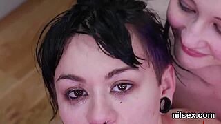 peculiar nympho brought to butthole asylum for awkward therapy