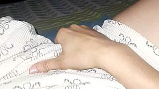 Latina Amateur Feels Bisexual Urges Before Work, Touching Herself Sensually.