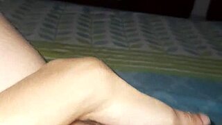 Latina Amateur Feels Bisexual Urges Before Work, Touching Herself Sensually.