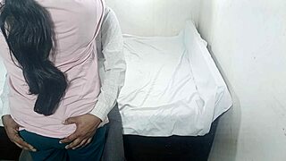 friends stepdaughter bent over for cock in her tight pussy