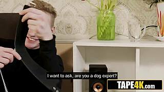 Pervy Student Collars Hot Mature Tutor for Kinky Fun