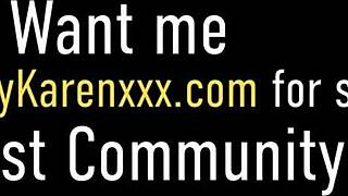 hey, sultry cougar karen fisher sucks your cock and gets your cum