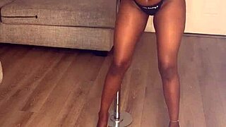 Ebony divine with fat ass and tits gets fucked!