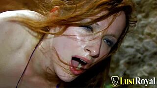 wild anal fuck for frenzied redhead 😈