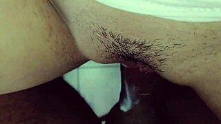 Groping my stepsister in the kitchen, her pussy dripping with excitement 😍