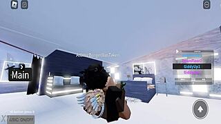 her wet pussy swallows his huge cock in rough amateurs action