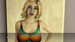 can you believe i'm kissing my redhead stepsister in the pool while stepmom watches?