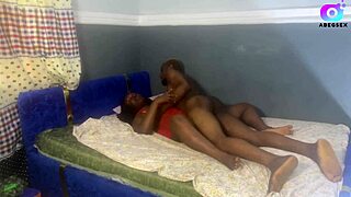 Horny Couple's Realtime Wet Pussy Sex and Big Tits Orgasm Action