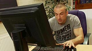 Librarian Milfs with Big Boobs Dive into FFM Threesome Doggystyle and Cumshot