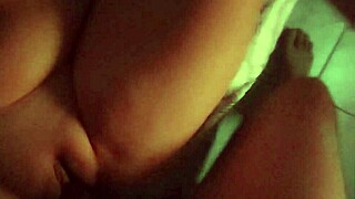 Hey, I'm giving it good to my husband in this amateur sex tape