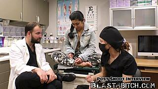 jasmine rose's back blasted with cum in nurses pov