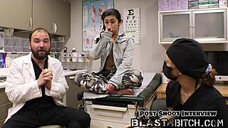 jasmine rose's back blasted with cum in nurses pov