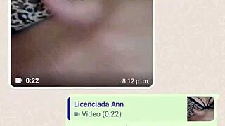 Chubby Mature Gets Wild and Wet on Web Chat!