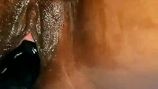 Fast handjob on monster cock leads to furious pussy riding