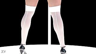 Blonde MILF Emily Fucks Sexbot Machine!