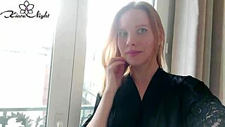 Babe Masturbates for Lover