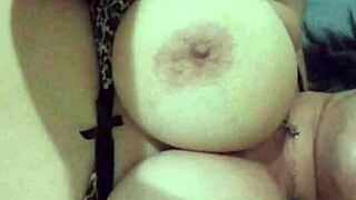 Chubby Mature Gets Wild and Wet on Web Chat!