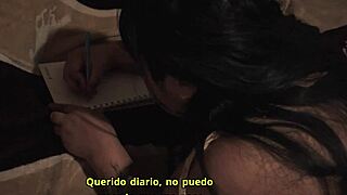 My Stepfather Fantasies Come True! Chapter 1-2 Spanish Porn with Wild Face Fucking!