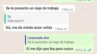 Chubby Mature Gets Wild and Wet on Web Chat!