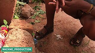 Petite Teen Bent Over For Massive Black Cock Penalty