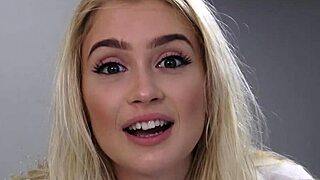 Blonde teen 18+ rides pov in hardcore amateurs