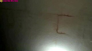 Bold Latina Whore Delivers Intense Footjob In Lingerie