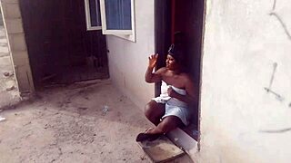 My Brick Layer Neighbor Fuck Me In Uncompleted Building!