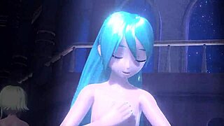 Hatsune Miku & Gumi Cendrillon Project Diva Nude Mod Full Nude