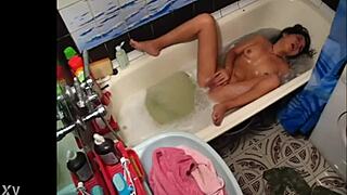 My barely legal step-sister caught on hidden cam drilling her tight 18+ hole