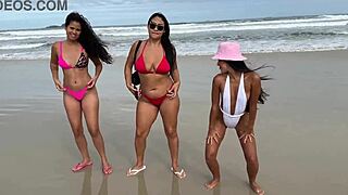 I can't believe the fun with Ted, Maya Hyuga, Bia Andrade, and Candy Debby on holiday