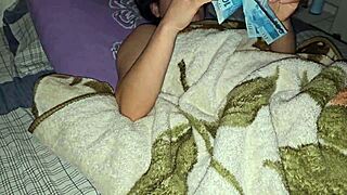 desi stepdaughter lets me touch her puffy pussy for cash, it’s so cute and bare