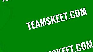 tiny tits blonde teen 18+ stepsis angel small 18+s pussy slammed by monster cock