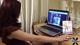 lesbian dildo fucking show with hotties janessa jordan