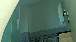 hottie cleans house in her panties