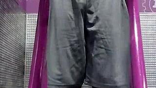 Machine solo in gym with mature roommate daddy dorm amateurs sexy cute fitness?