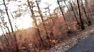 Wow! Clitlicker662 goes wild licking in public forest update!