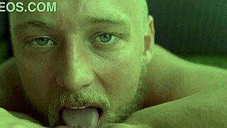 She films her blue-eyed guy licking her to orgasm