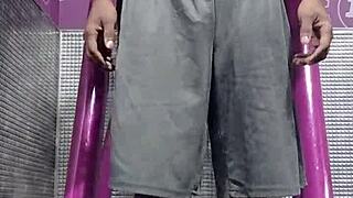 Machine solo in gym with mature roommate daddy dorm amateurs sexy cute fitness?